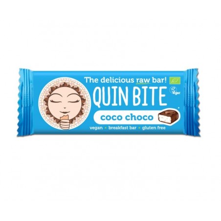 Toorbatoon QUIN BITE Coco Choco (šokolaadi) ÖKO