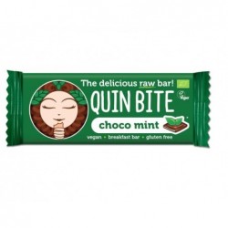 Toorbatoon QUIN BITE Choco Mint (šokolaadi ja piparmündi) ÖKO
