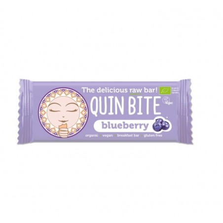 Toorbatoon QUIN BITE Blueberry (mustika), ÖKO