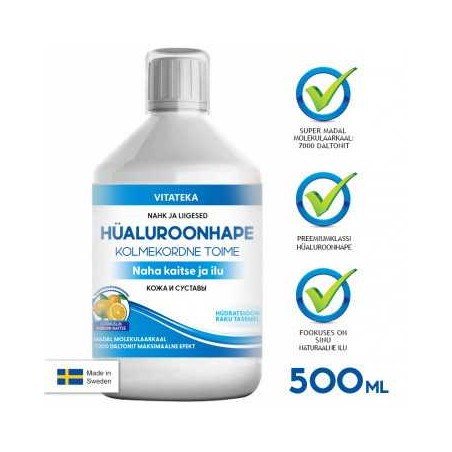 Hüaluroonhape 500 ml