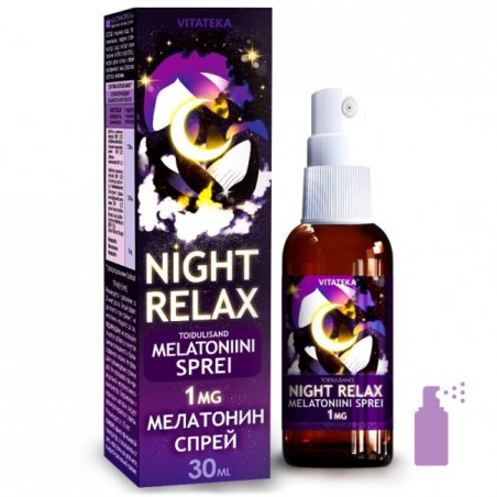 Melatoniini spreipudel NIGHT RELAX 30 ml