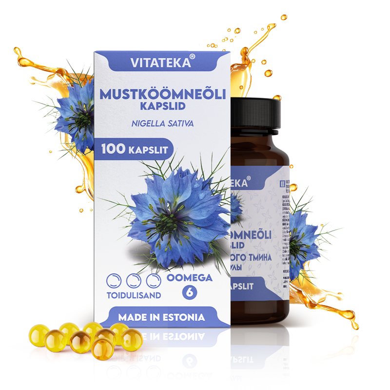 Mustköömneõli kpl 100tk