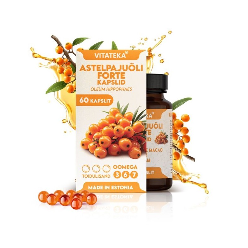Astelpajuõli Forte kapslid 60 tk