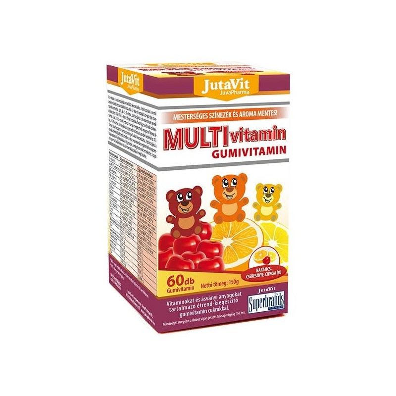 JUTAVIT MULTIVITAMIINID KUMMIKARUKESED N60